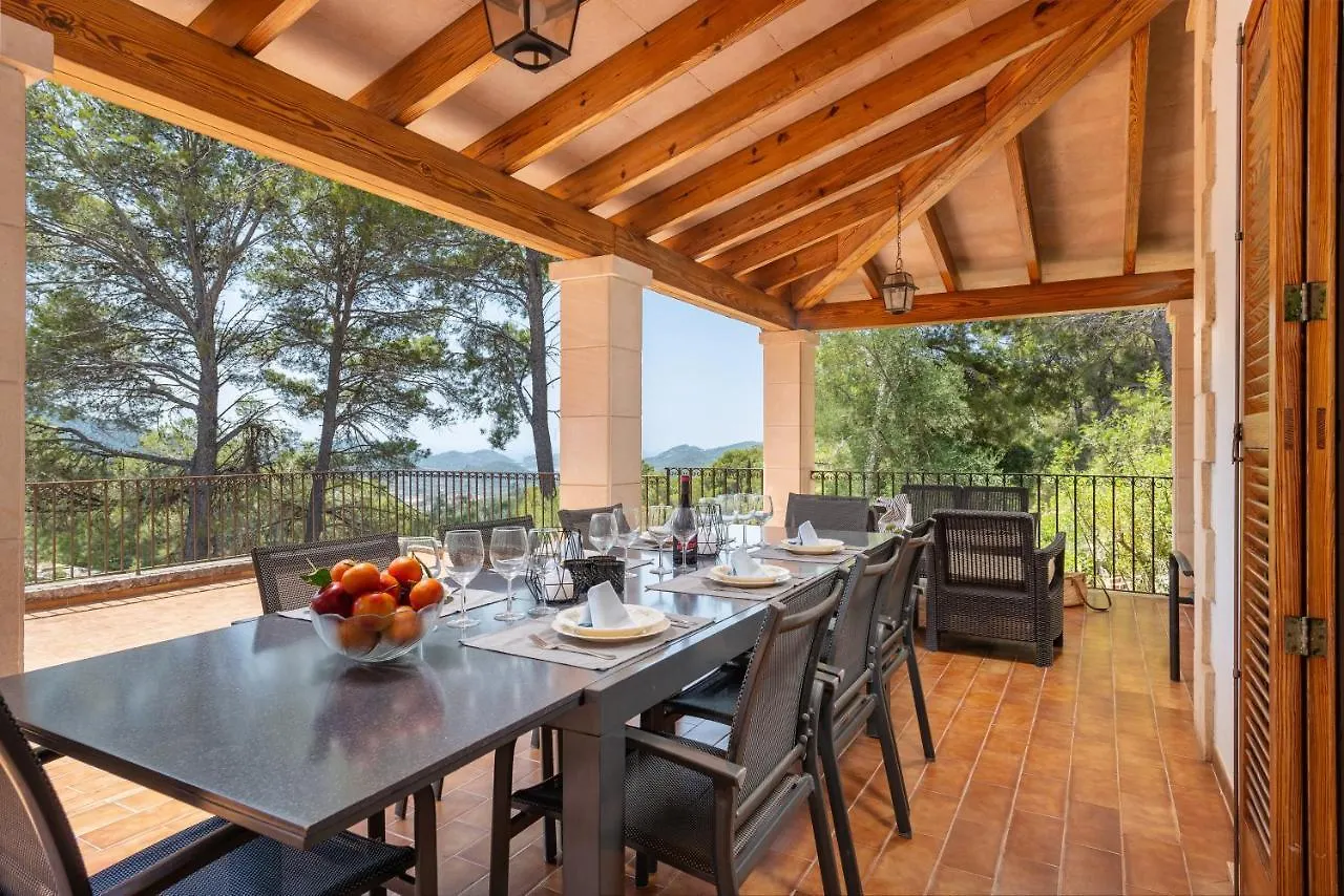 New! Villa Can Pere For 10 People With Pool And Panoramic Views Es Capdellà