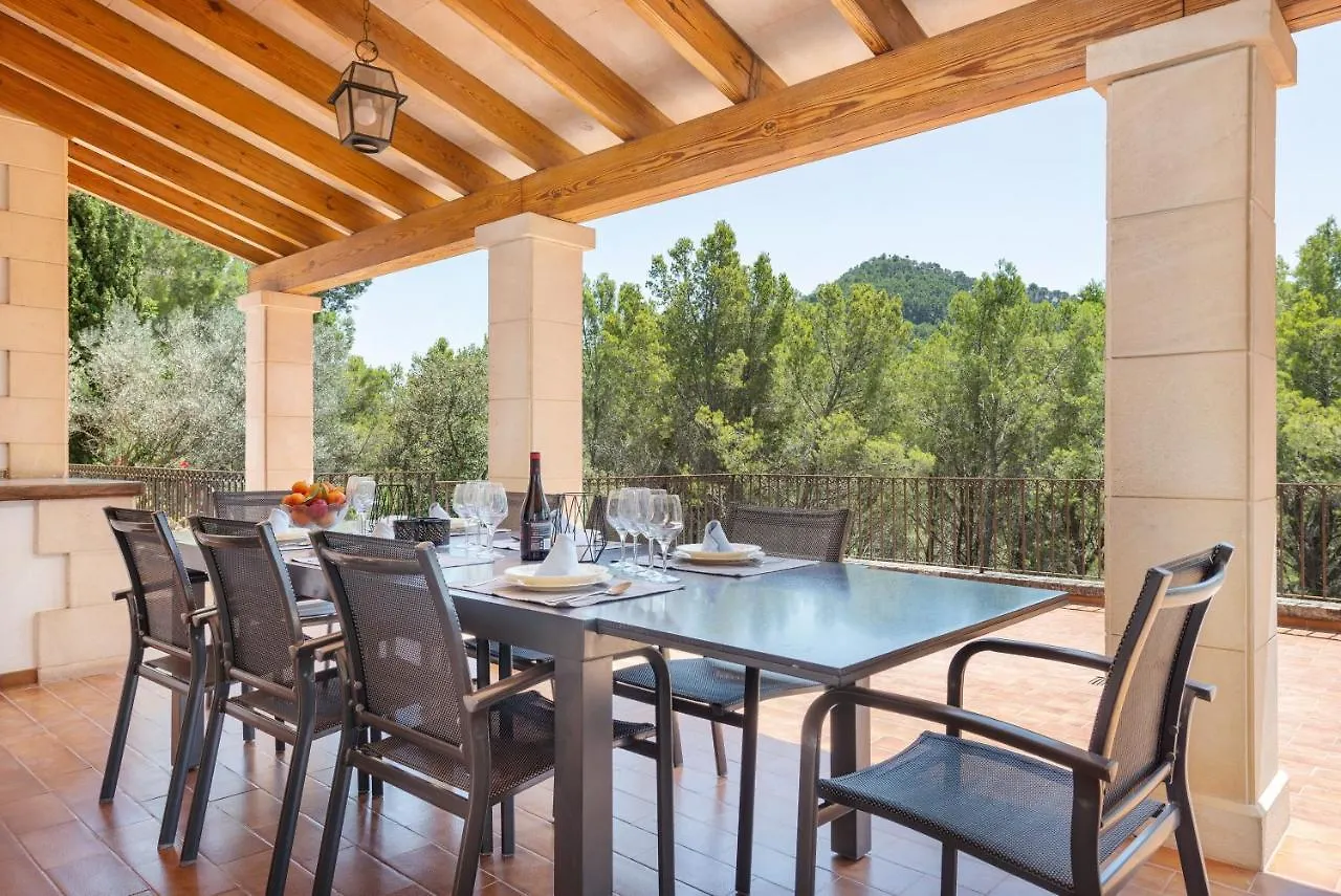 New! Villa Can Pere For 10 People With Pool And Panoramic Views Es Capdellà
