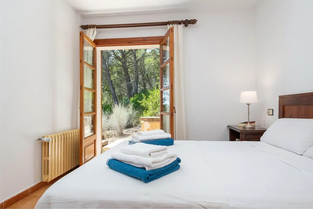 New! Villa Can Pere For 10 People With Pool And Panoramic Views Es Capdellà