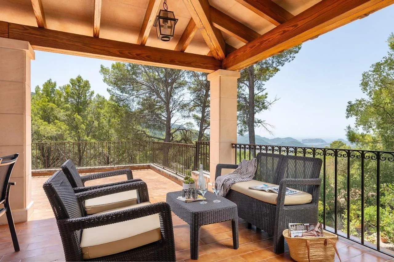 New! Villa Can Pere For 10 People With Pool And Panoramic Views Es Capdella