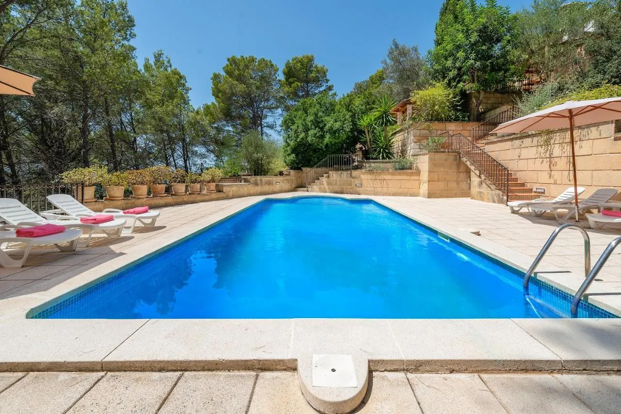 New! Villa Can Pere For 10 People With Pool And Panoramic Views Es Capdella