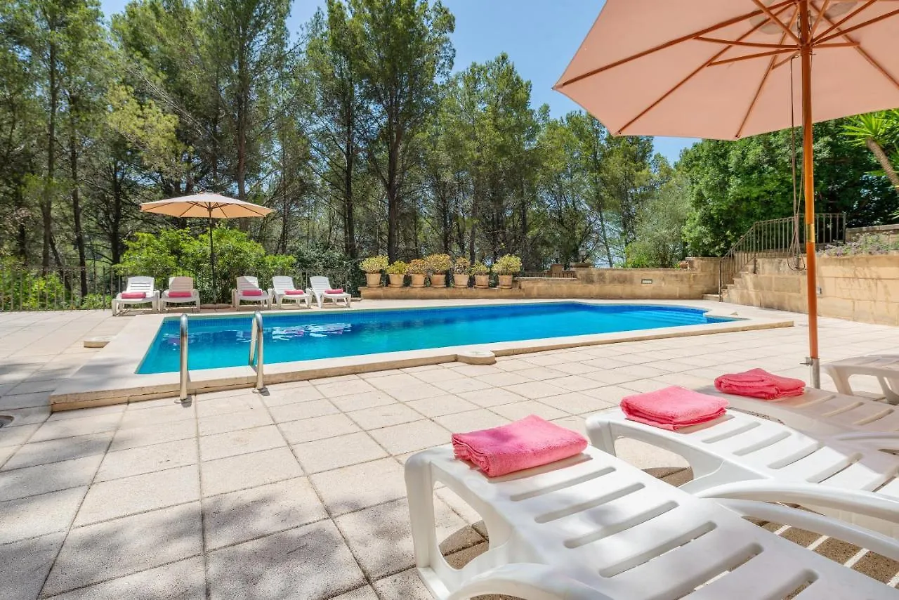 New! Villa Can Pere For 10 People With Pool And Panoramic Views Es Capdella