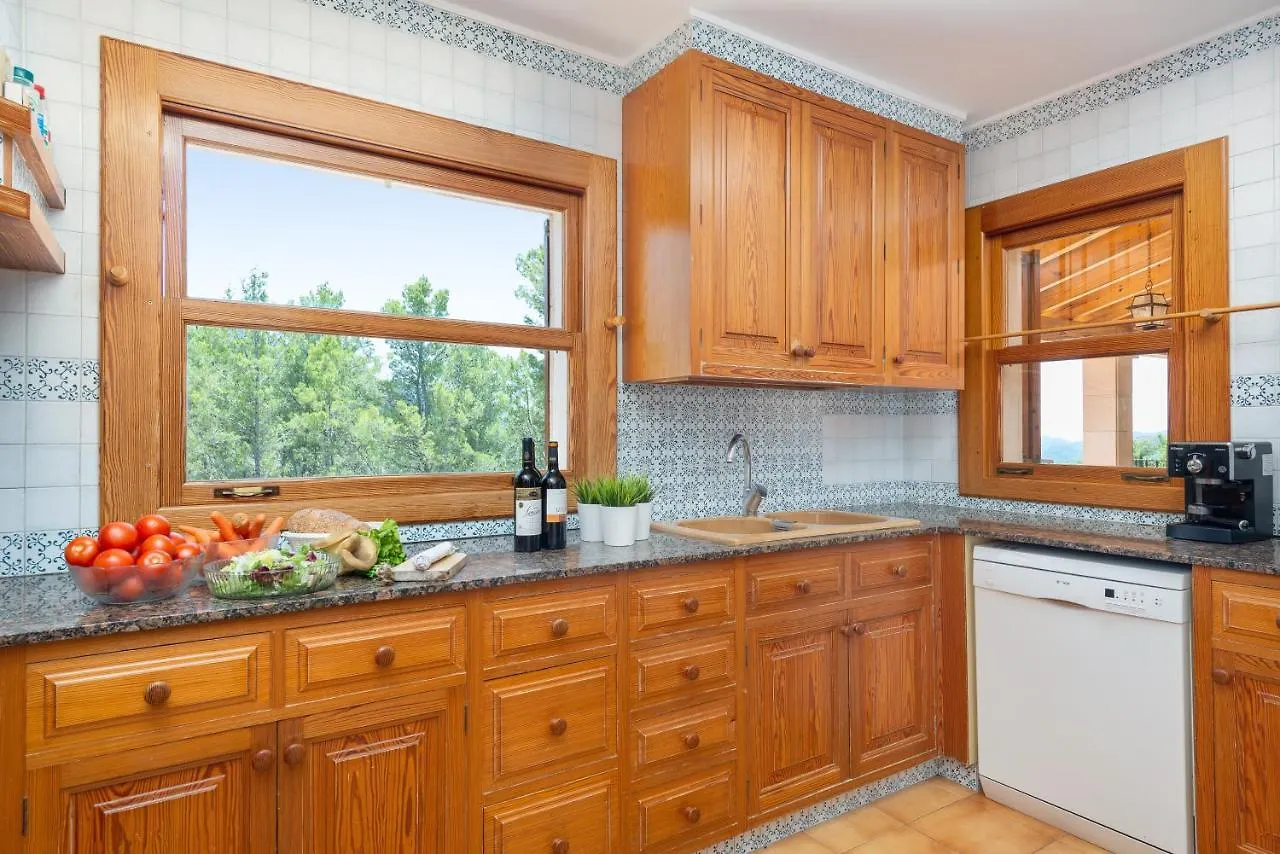 New! Villa Can Pere For 10 People With Pool And Panoramic Views Es Capdella Spain